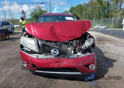 2015 Nissan Pathfinder Platinum/S/Sl/Sv from USA, damaged, VIN 5N1AR2MN3FC650584